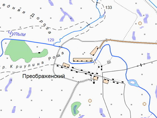 Карта реки чулым новосибирской области