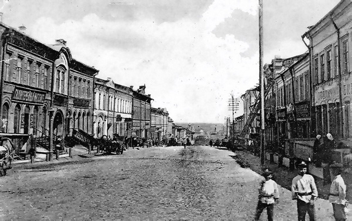 Открытка пенза московская улица