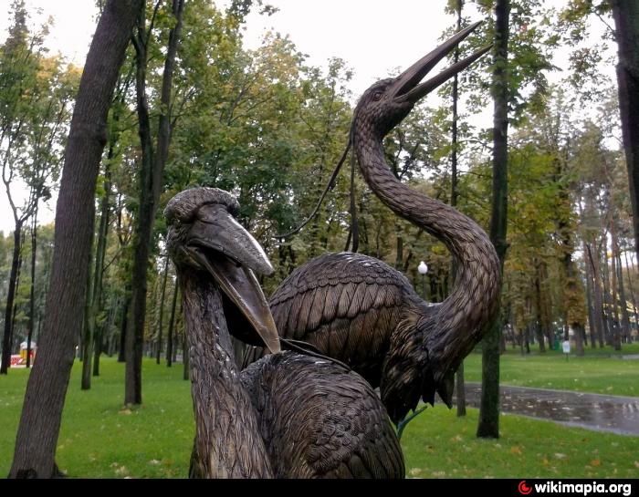 Two Birds Sculpture - Kharkiv