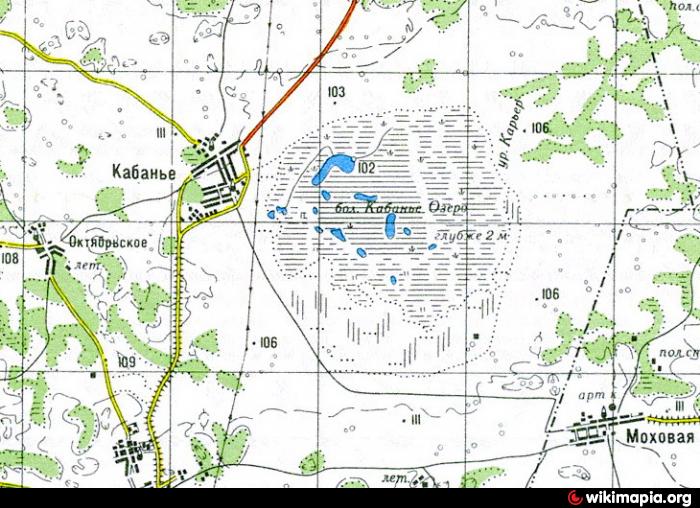 Карта болот омской области