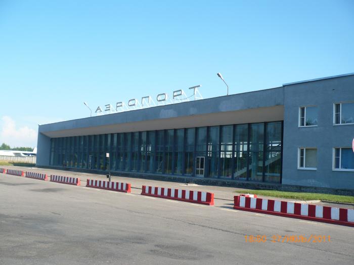 Bus stop «Airport» - Pskov