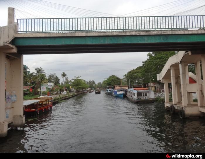 Pedestrian Bridge over Canal - Azhapuzha Bus Station - Alappuzha