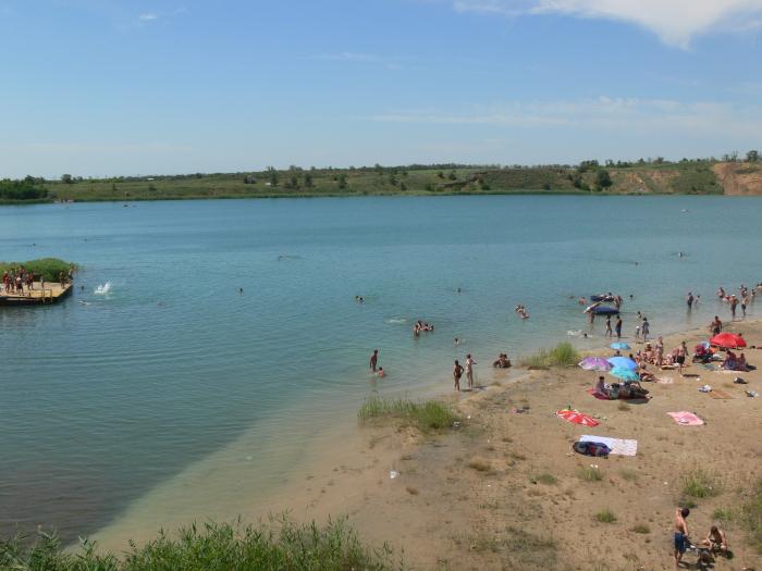 Голубое озеро в ростовской области фото