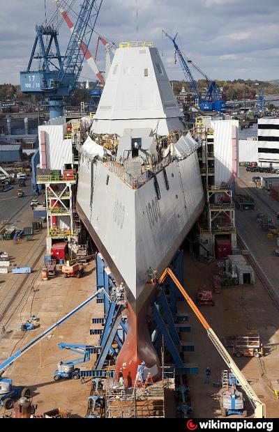 PCU - USS Zumwalt (DDG-1000) - Bath, Maine | military, destroyer (ship ...