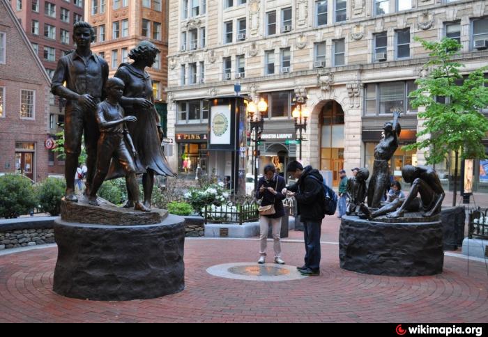 Boston Irish Famine Memorial - Boston, Massachusetts