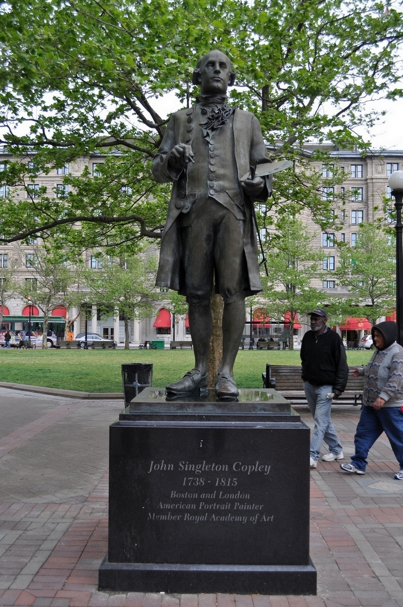 Statue of John Singleton Copley - Boston, Massachusetts