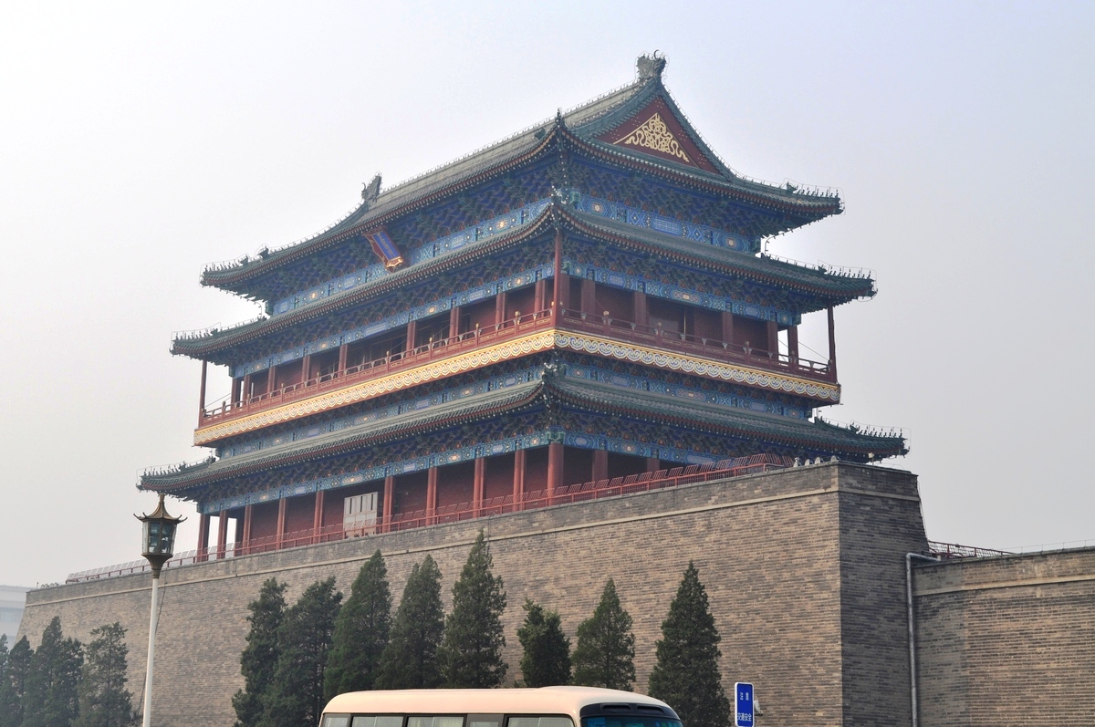 Zhengyangmen Пекин. Древний Пекин Краснодар. Солнечные ворота в Пекине. Ворота древнего Пекина.