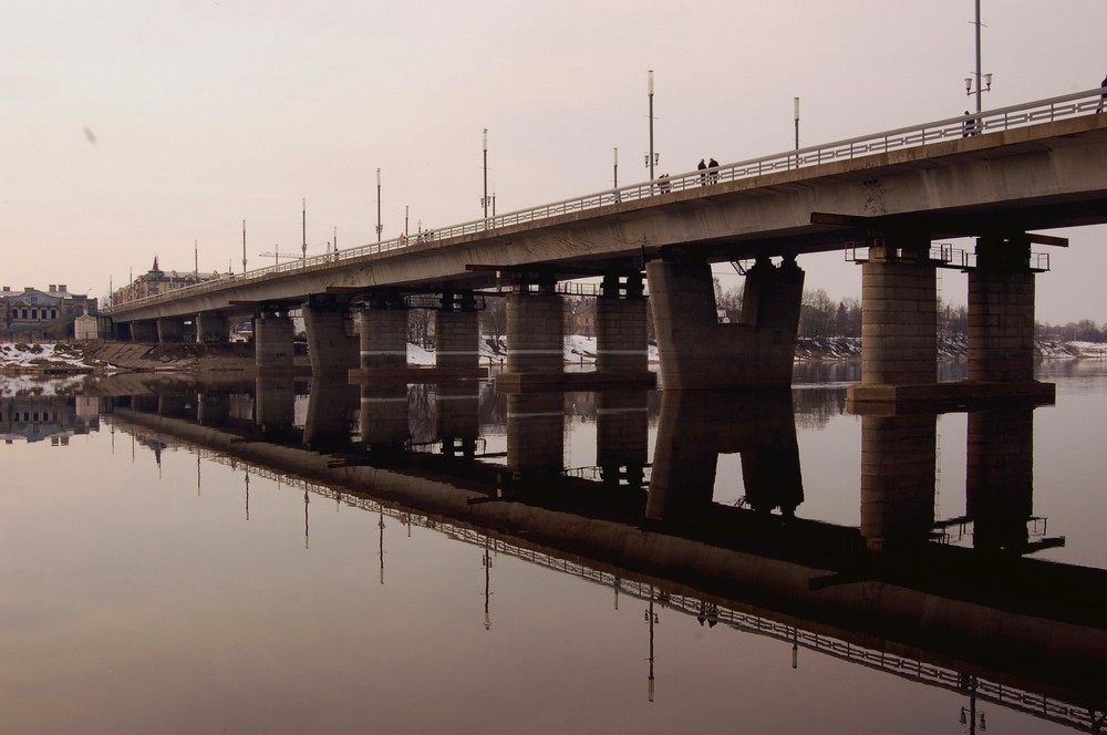 Мост ольгинский псков фото