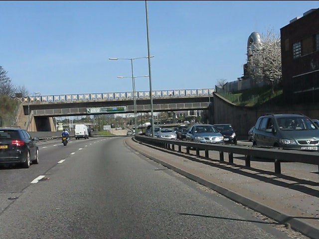 Stonebridge Park Aqueduct over The North Circular - London