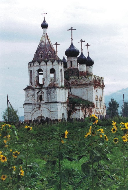 Успенская Церковь в Калинино Забайкальский край