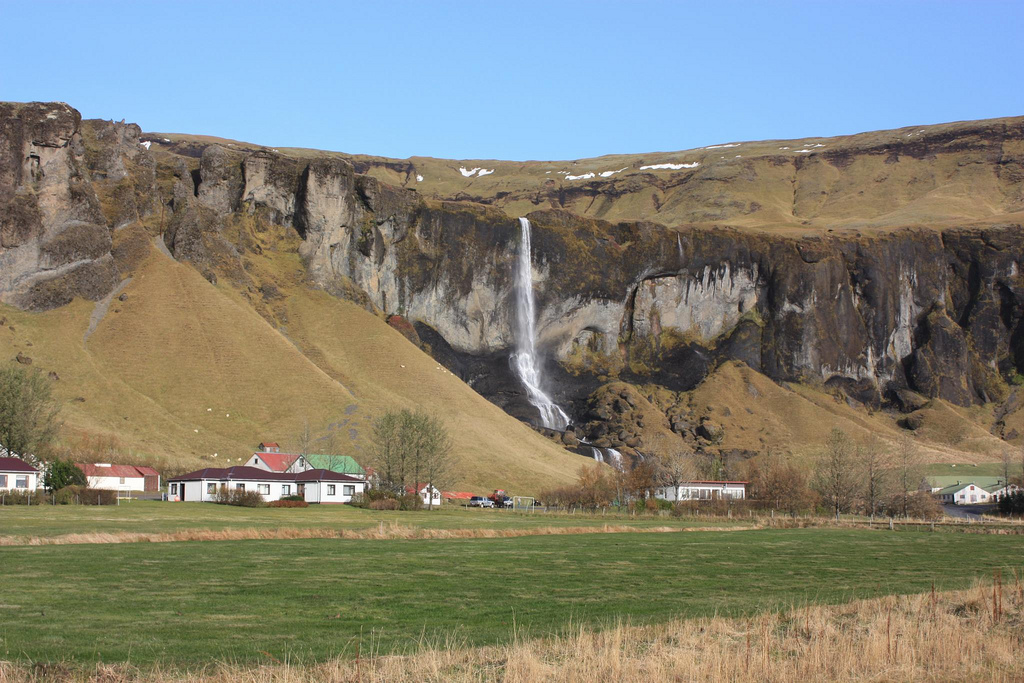 Fagrifoss waterfall Iceland