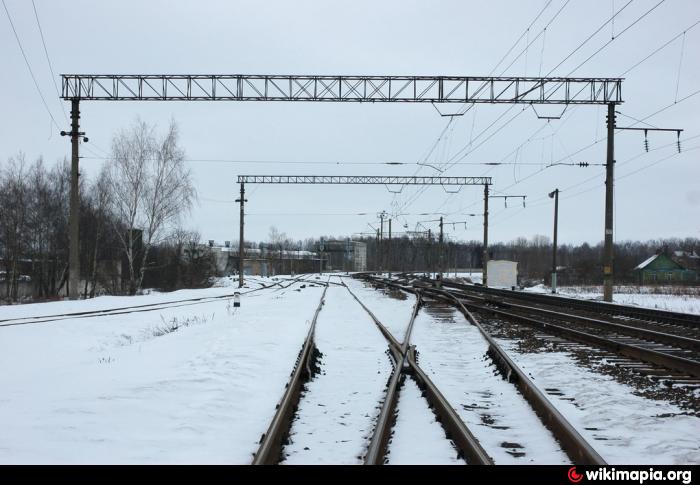 Жд станция колядичи карта