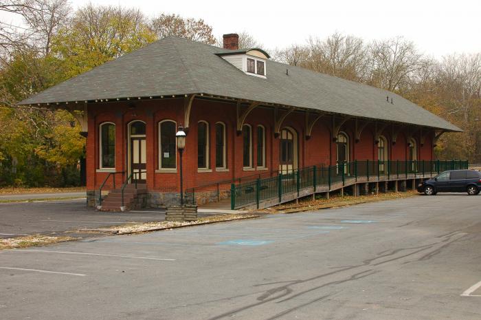 Central Railroad of New Jersey freight house - Bethlehem, Pennsylvania