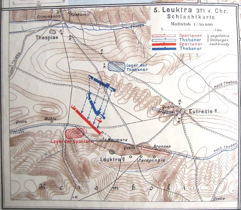 Battle of Leuktra, 371 BC