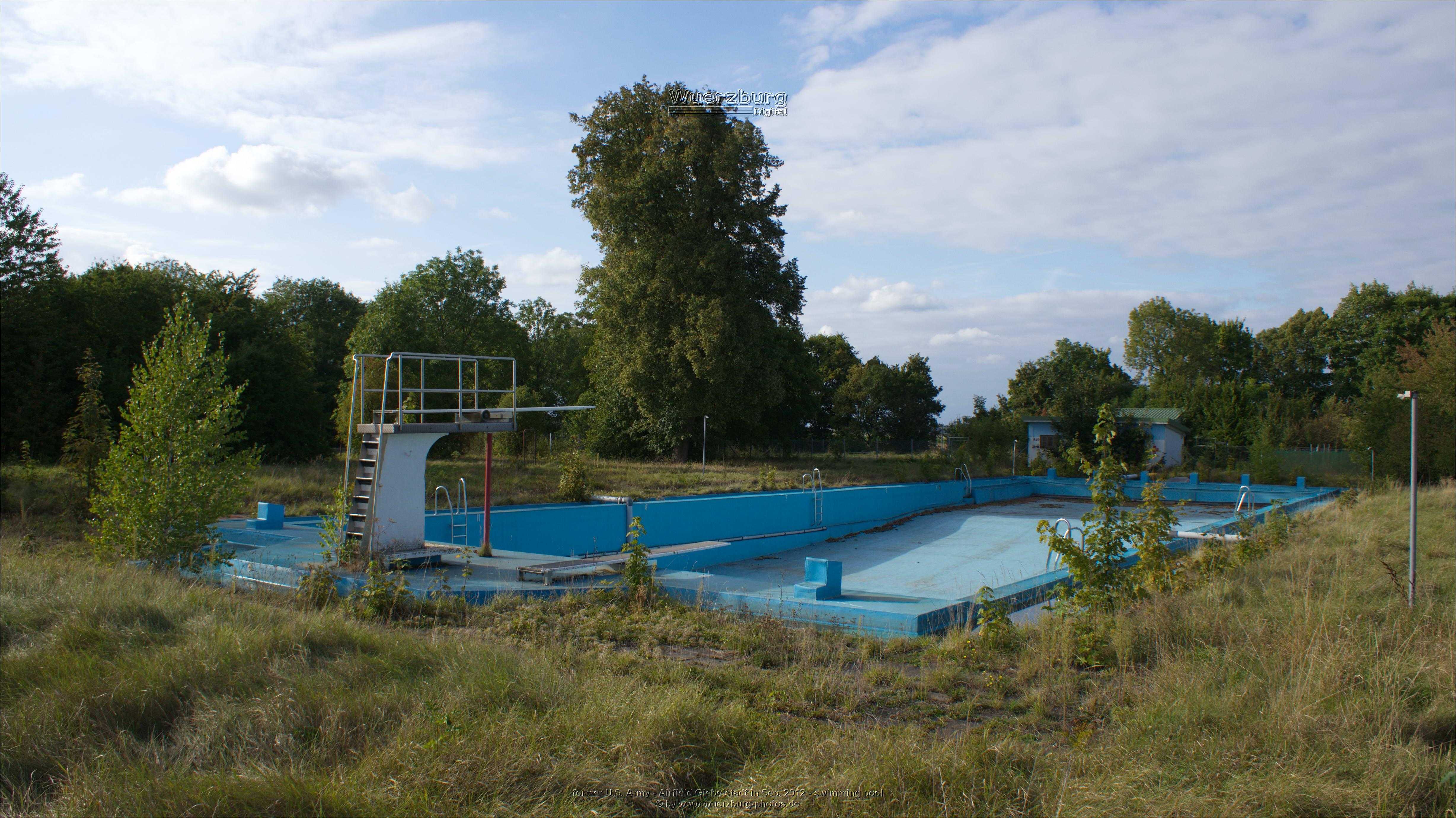 former U.S. Army - Airfield Giebelstadt - Swimming pool | Flughafen ...