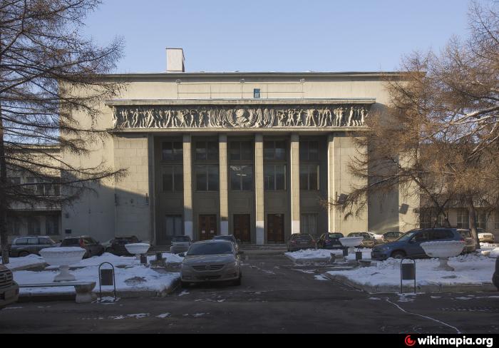 Дворцы культуры в москве