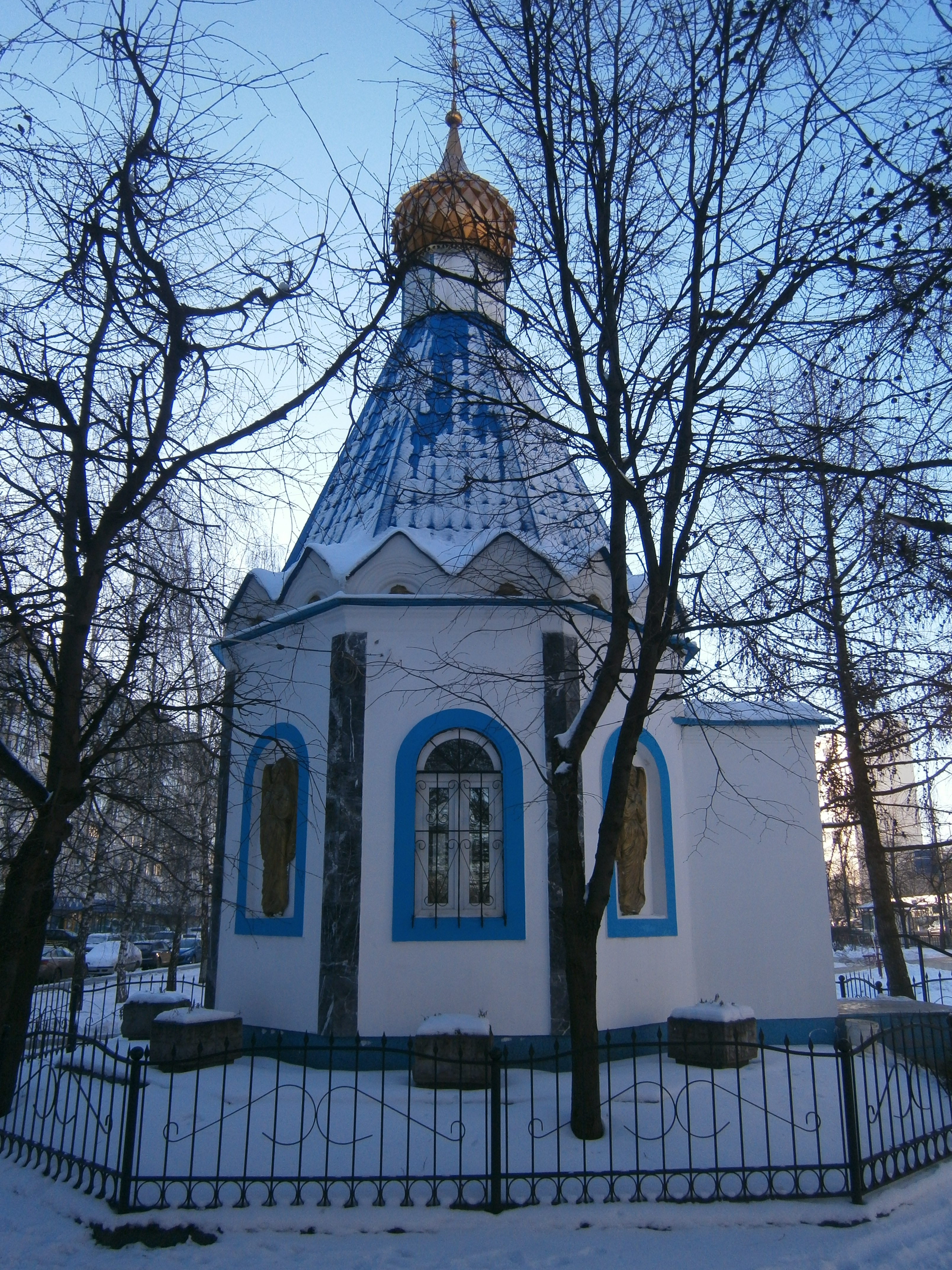 Часовня на туристской улице