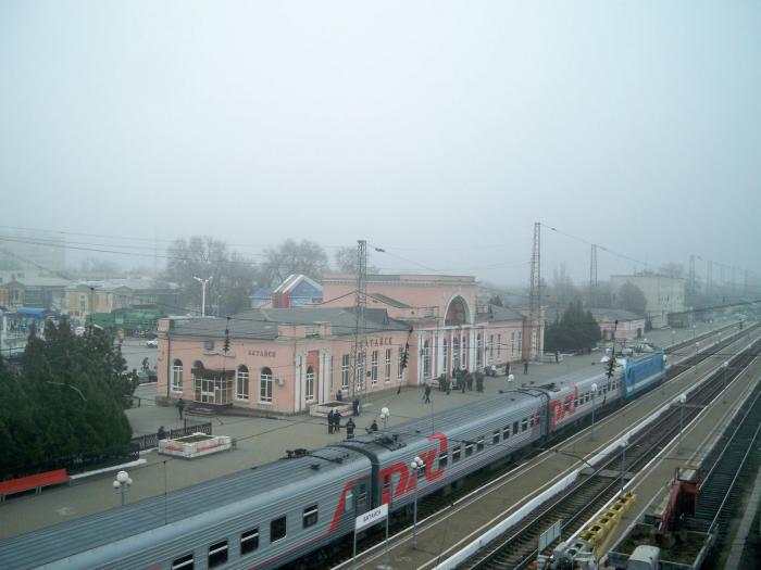 Вокзал в батайске