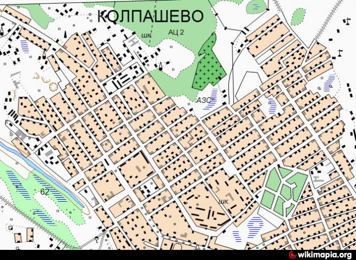 Подробная карта томской области колпашевского района