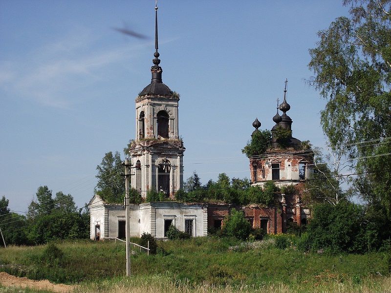 Церковь Николая Чудотворца в Кесовой горе