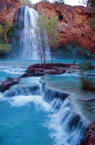 Havasu Falls | amusement ride, water, waterfall