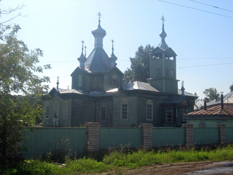 Фаленки кировская область. П Фаленки Церковь Георгия Победоносца. Храм Георгия Победоносца поселок Фаленки. Храм в Фаленках Кировской области.