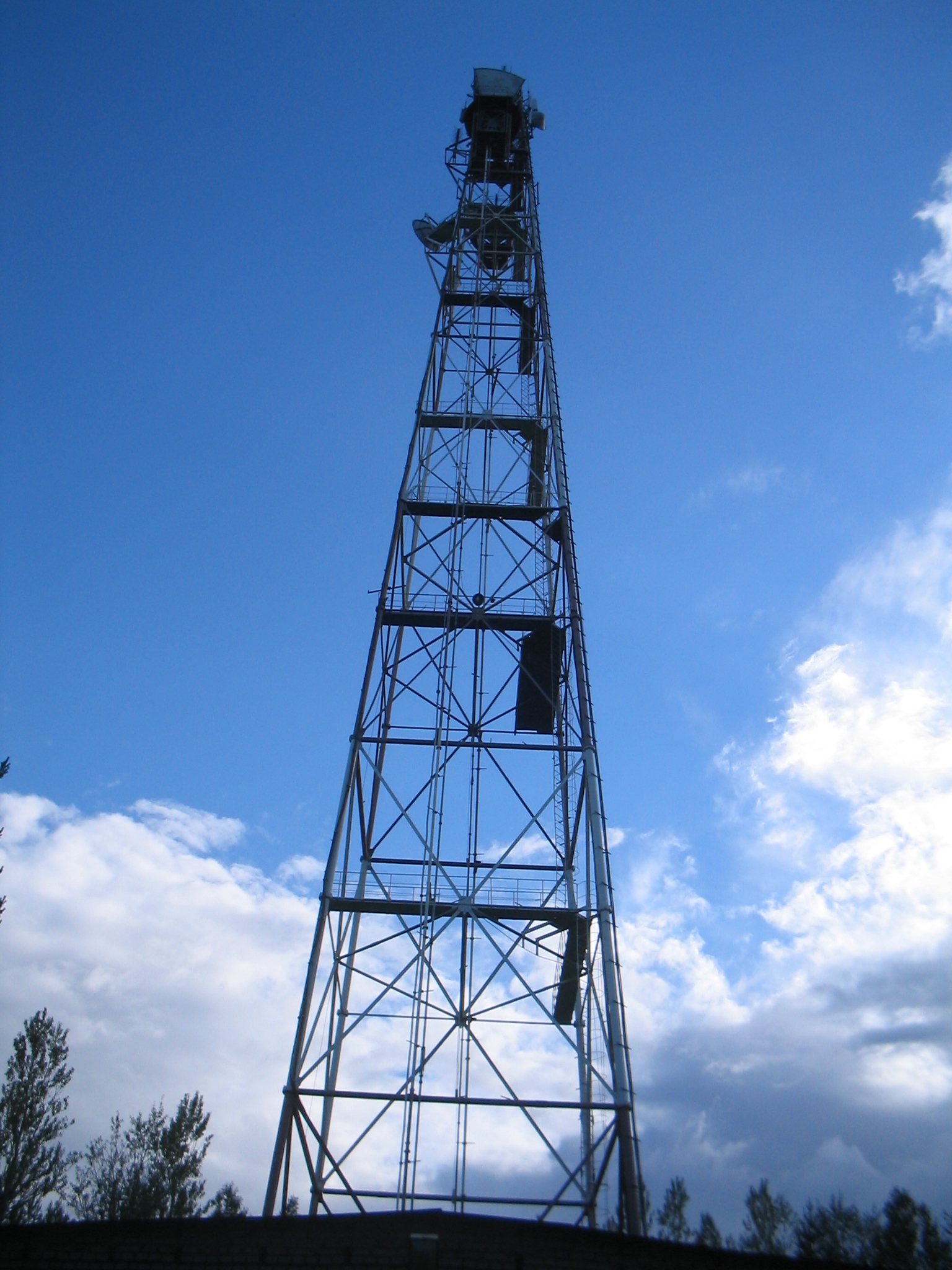 Radio broadcasting tower