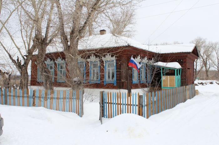 Здания Бывшего Сельсовета Село Долганка Фото