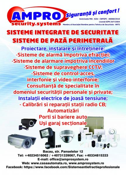Ampro System Siteme Integrate De Securitate Sisteme De Detectie