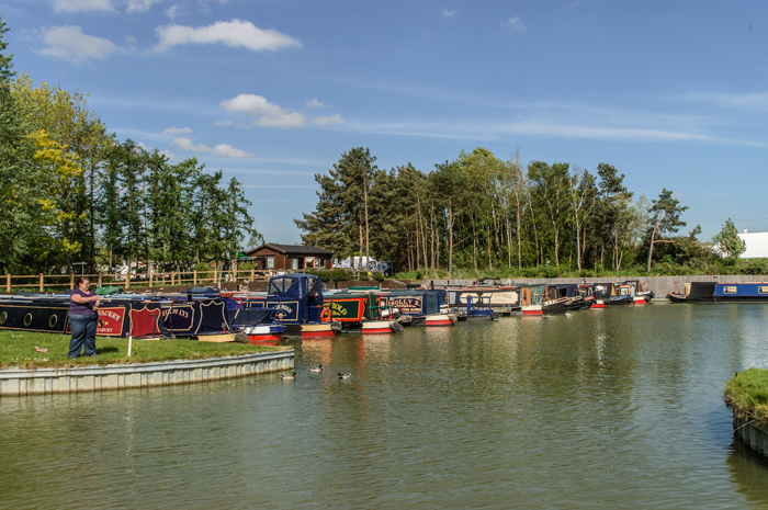 Crick Marina grounds