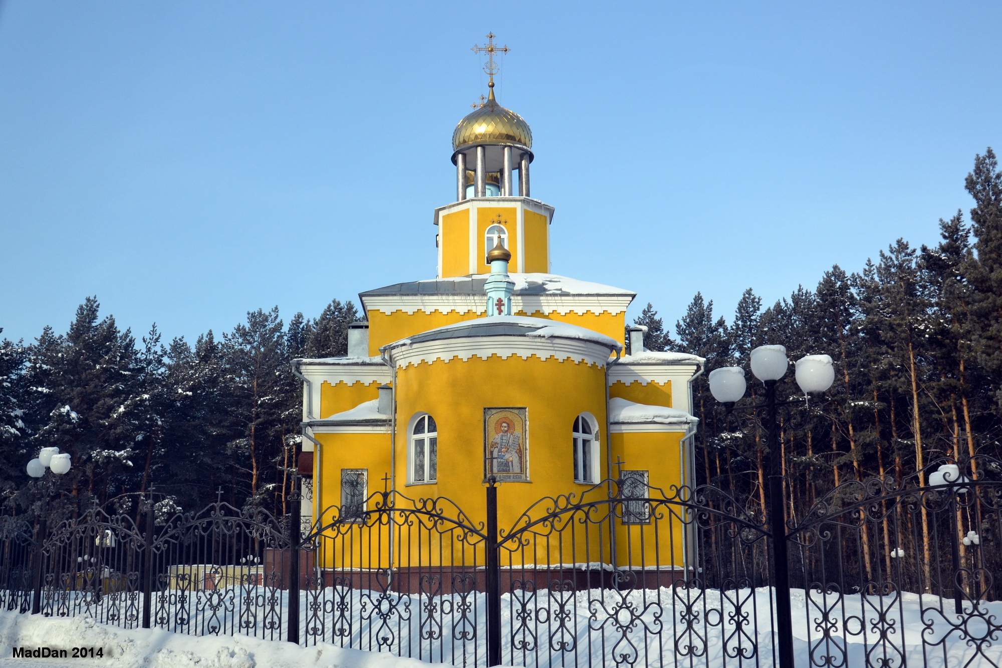 Церковь п г. Афонинская Церковь Киселевск.