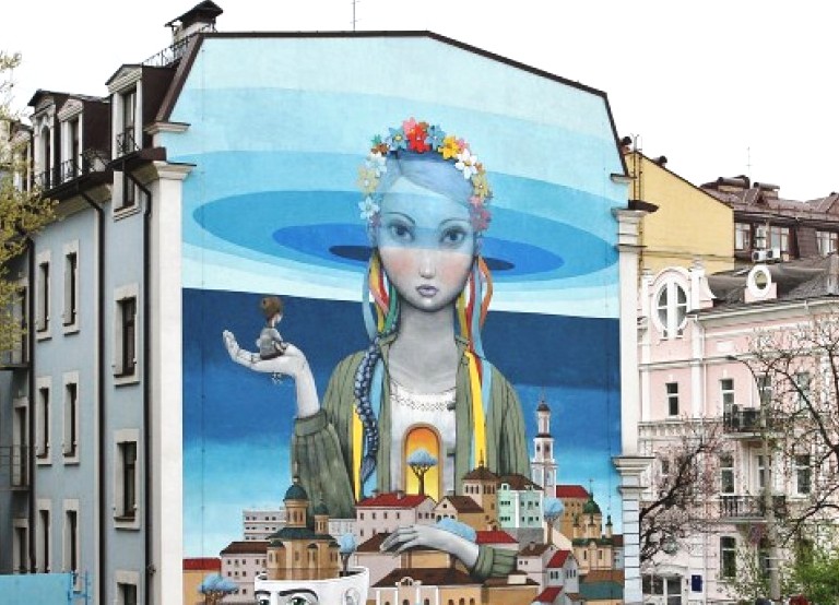 Revival mural - Kyiv