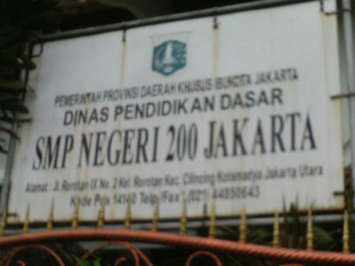 Smp 200 SMPN 200 Jakarta - Jakarta