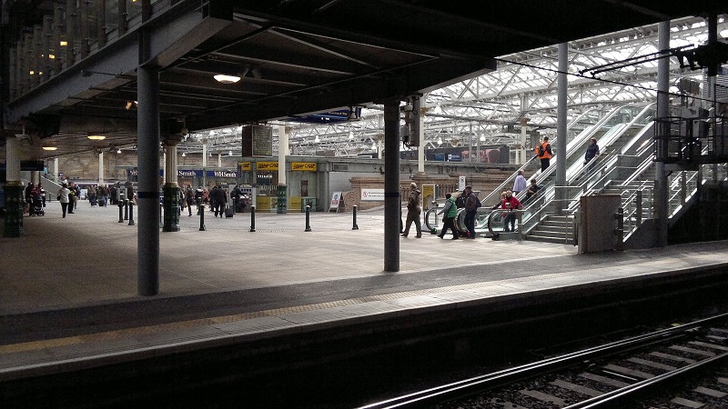 Edinburgh Waverley Railway Station - Edinburgh