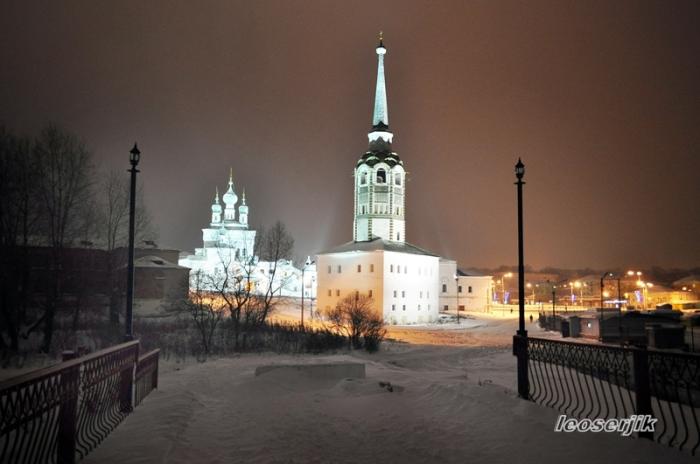 Соликамск Церковь зимой