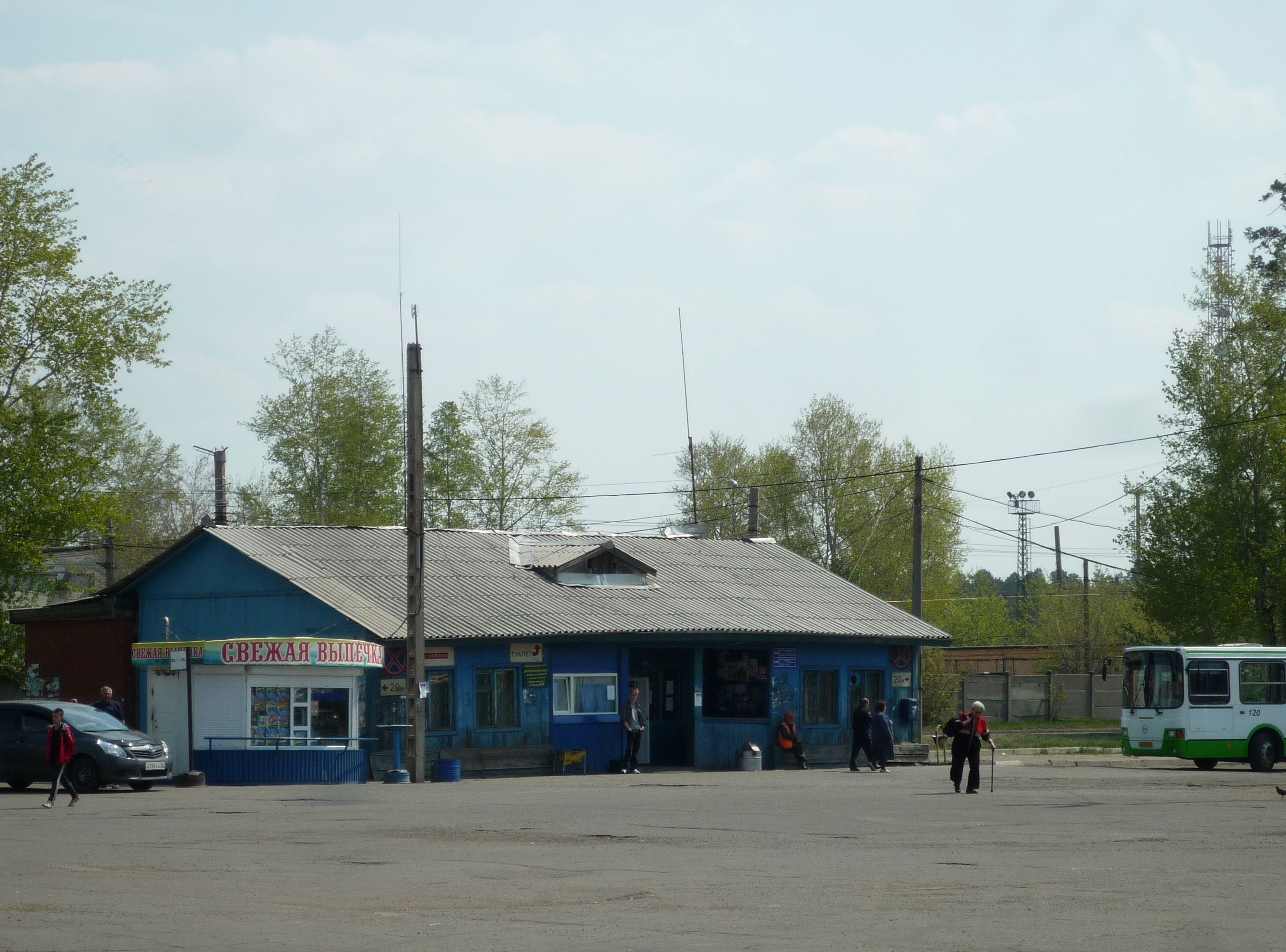 вокзал в ангарске