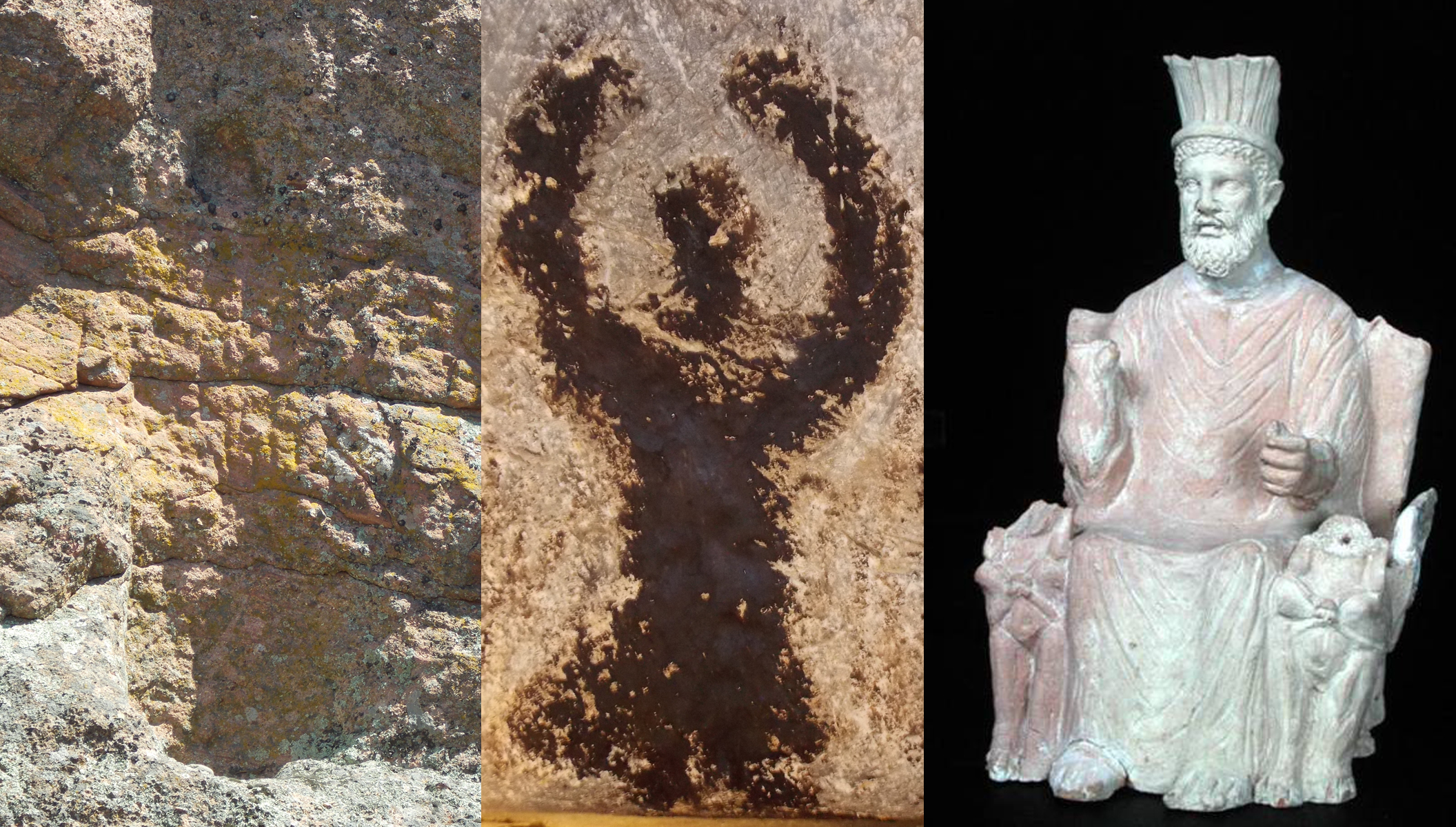 The rock image of Magura god Bel