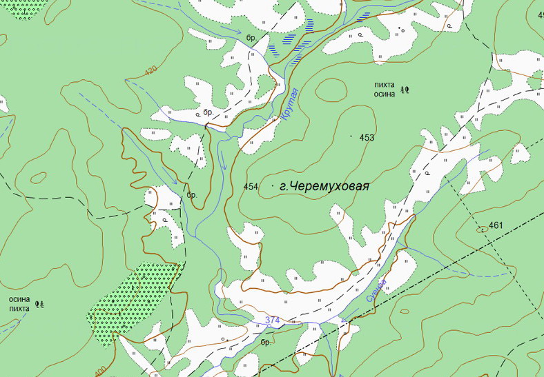 Карта ггц 2001 года