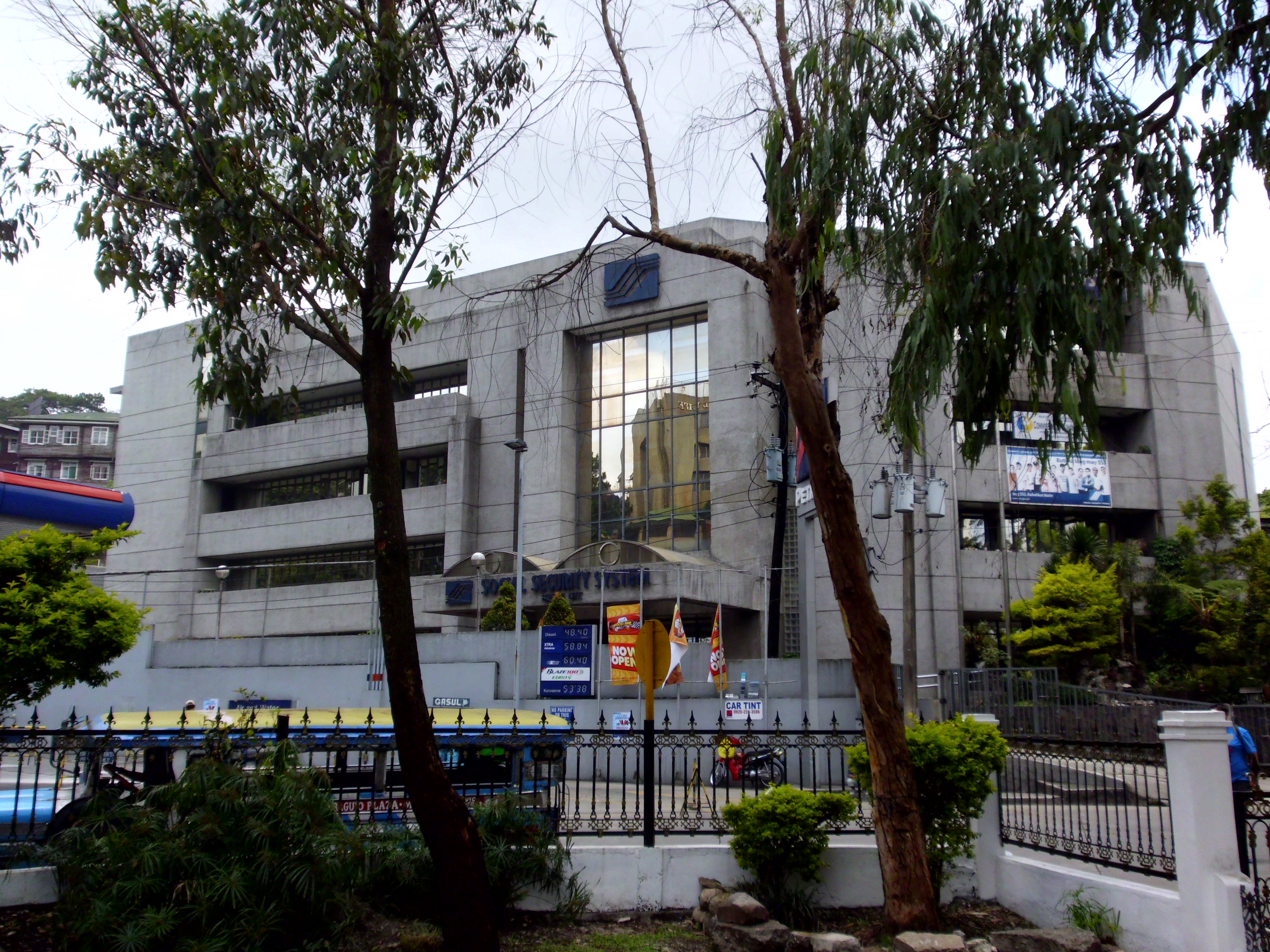sss building - baguio city | office building, ministry / government