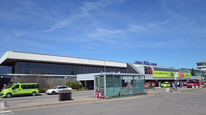 Riga Airport bus terminal - Lidosta 