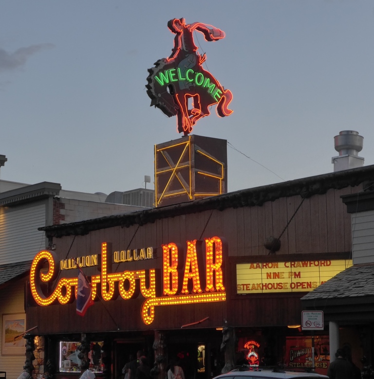 The Million Dollar Cowboy Bar - Jackson, Wyoming