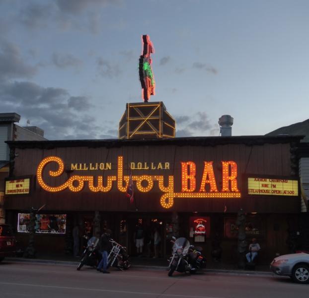 The Million Dollar Cowboy Bar - Jackson, Wyoming