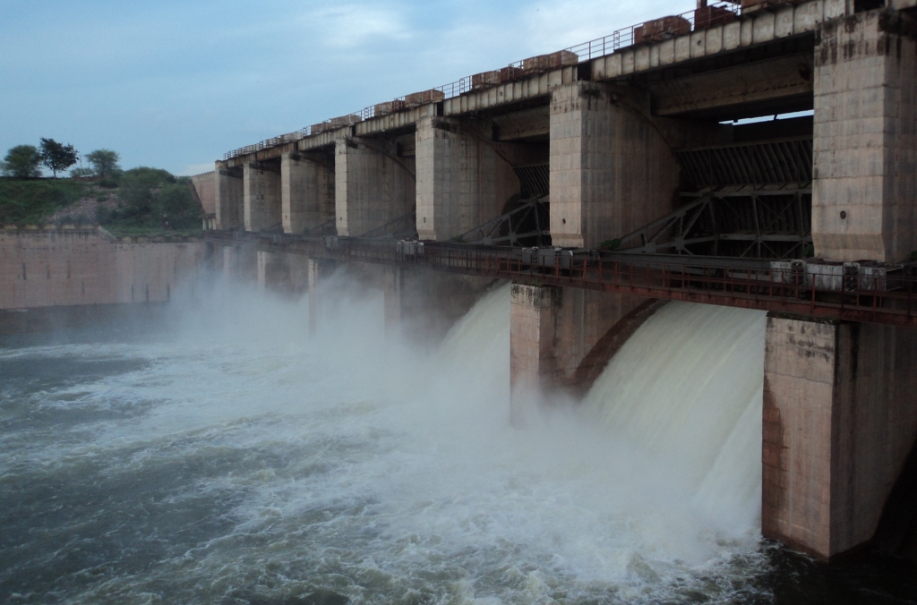 Gate of Panchana dam