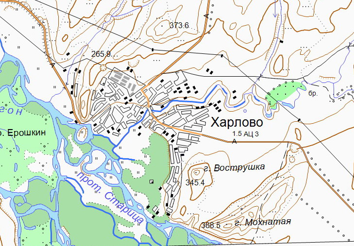 Карта краснощеково алтайский край с улицами и номерами домов