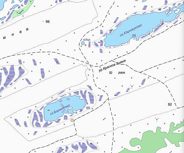 Поселок иртыш омская область карта