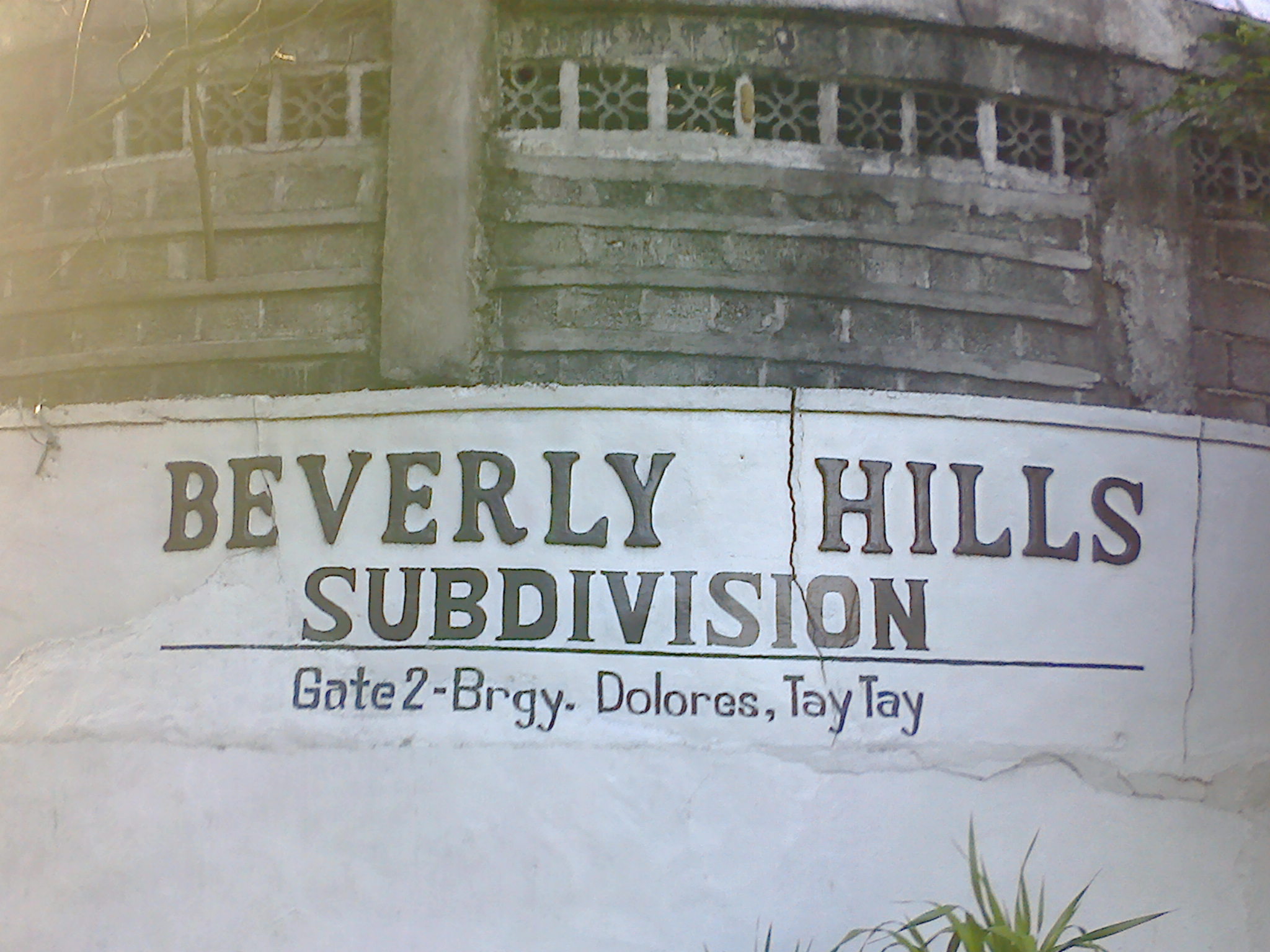 Beverly Hills Subdivision Taytay