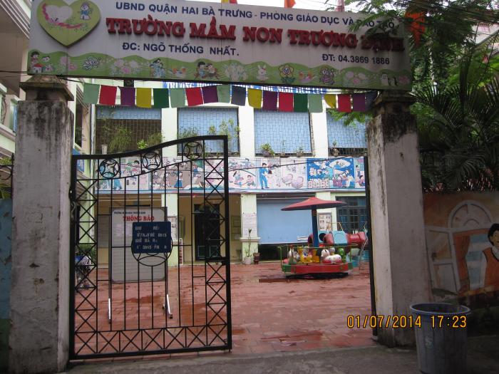 Trường Mầm Non Trương Định (Cơ Sở 1)