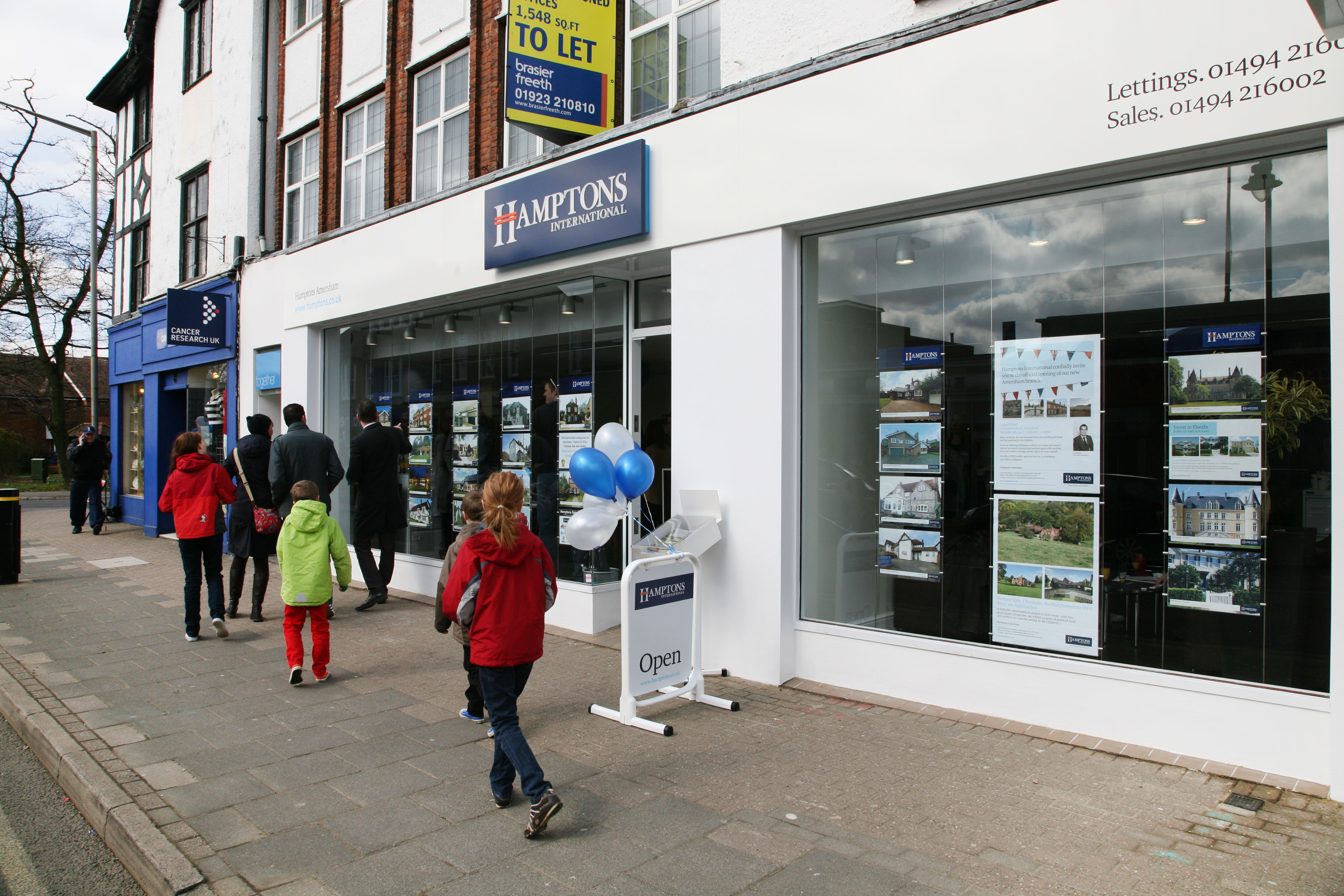 Sale international. Hamptons International. Amersham PLC.