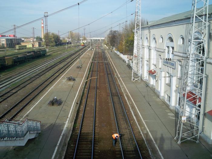 Вокзал в армавире