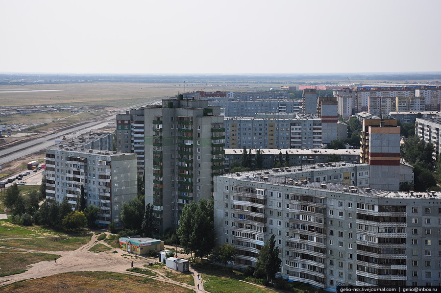 Омск 12. 12 Микрорайон Омск. Левый берег Омск 2000.